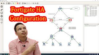 Fortigate HA configuration [upl. by Auqenaj]