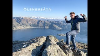 Olsnessåta Hiking Osterøy Bruvik Hordaland [upl. by Neirual]