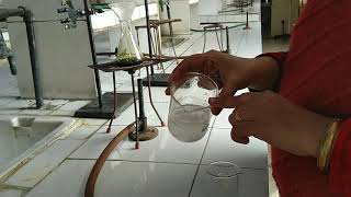 exp preparation of cuprous chloride [upl. by Lewak]