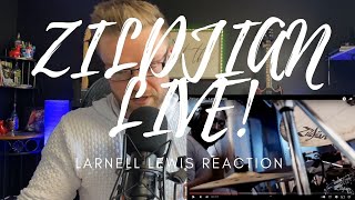 ZILDJIAN LIVE LARNELL LEWIS  REACTION [upl. by Winola]