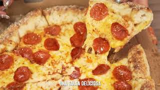 Stuffed Crust Pepperoni Cheddar Pizza [upl. by Casady]