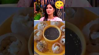 Katrina Kaifs Fevourite Panipuri 😋shortskatrinakaif [upl. by Nivalc577]