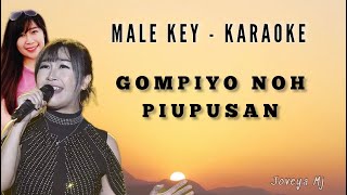 GOMPIYO NOH PIUPUSAN  MALE KEY KARAOKE  Joveya MJ [upl. by Naara]