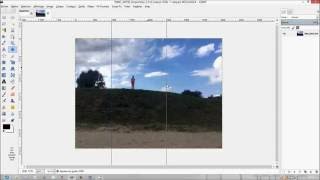 Recadrer une image Gimp La méthode des guides TUTO 03 [upl. by Henderson]