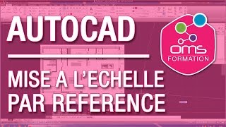 Autocad  Mise à léchelle par reference [upl. by Tudor]