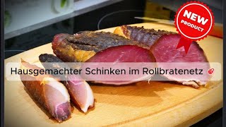 ‼️ Selbstgemachter Schinken im Rollbratenetz [upl. by Weidman]