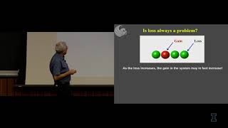 ParityTime and Other Symmetries in Optics and Photonics [upl. by Pickering]