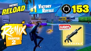 OG Fortnite Reload  Overclocked Pulse Rifle  High Kill Gameplay  Keyboard amp Mouse [upl. by Kenlay]