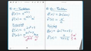 13 Ableitungsregeln  Ableitungen  Differentialrechnung Analysis [upl. by Noellyn]