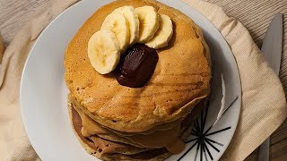 Pancakes banane sans sucre ajouté [upl. by Pena]