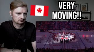 Reaction To Ottawa Montreal and Toronto Sing “O Canada” Canadian National Anthem [upl. by Zak]