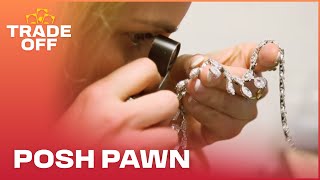 From Posh Pawn Series The Intriguing World of Diamond Necklace Pawning Trade Off [upl. by Donadee812]