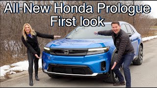 AllNew 2024 Honda Prologue first look  Only a Honda in name [upl. by Suirtemed]