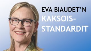 Eva Biaudet’n kaksoisstandardit koskien sukupuolten välistä tasaarvoa [upl. by Ihab]