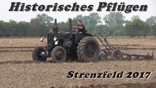 Historisches Pflügen Erntefest Bernburg Strenzfeld 2017 [upl. by Anileuqcaj]