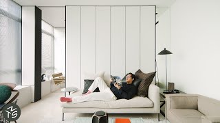 NEVER TOO SMALL Simple and Stylish Singapore Apartment 55sqm592sqft [upl. by Hudnut]