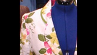 Peggy Sagers Demonstrates Jacket Construction on Its Sew Easy 2081 [upl. by Kelly]