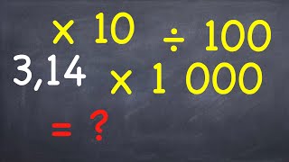 Multiplier et diviser par 10  100 ou 1 000 [upl. by Tsugua]