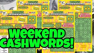 Md Lottery 🔴 Bonus Crossword Scratch Off Tickets  30000 Top Prize [upl. by Airotnes]