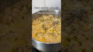 Plato estrella michelín en 5 minutos MacampCheesote [upl. by Eirak]