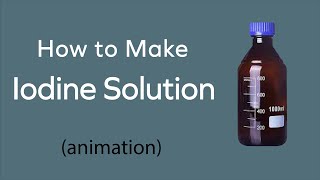 how to make iodine solution  how do i prepare iodine solution for starch test [upl. by Rihana]