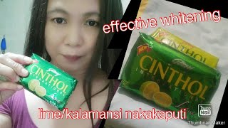 Cinthol Soap ReviewNakakaputi [upl. by Auqinet]