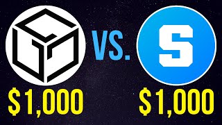 1000 GALA vs 1000 Sandbox – Who Wins  Gala Games or Sandbox [upl. by Enyrehtac428]