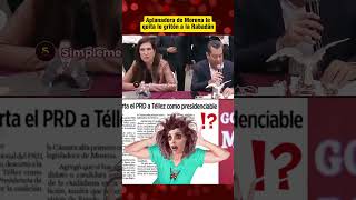 Aplanadora de Morena le quita lo gritón a Kenia López Rabadán shorts [upl. by Stavros574]