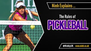 The Rules of Pickleball  EXPLAINED [upl. by Sergio]