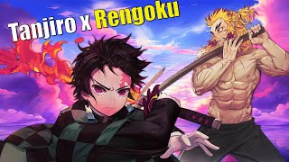 Tanjiro x Rengoku parte Final [upl. by Leivad]