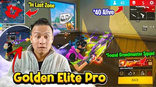 Pro Golden Elite Pass amp Region Top Grandmaster Squad in My Game 😱 All V Badge Lobby  Tonde Gamer [upl. by Hardigg97]