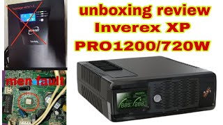 inverex xp pro 1200 720w unboxing review [upl. by Brookes34]