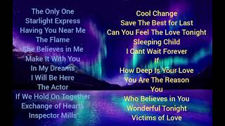 Best Of Best Love Songs Nonstop Compilation For Sleep [upl. by Nerdna85]