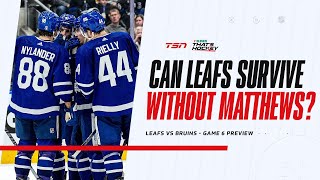 CAN LEAFS SURVIVE AGAIN WITHOUT MATTHEWS [upl. by Sivam]