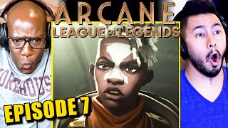 ARCANE EPISODE 7 REACTION  1x7  League Of Legends quotThe Boy Saviorquot  Netflix [upl. by Yetak690]