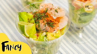 Shrimp Cocktail Recipe🥑  Eat and Shine ☀️ [upl. by Anerec]