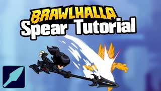 Brawlhalla Spear guide  CombosStrings  Dodge reads 2023 [upl. by Reckford278]