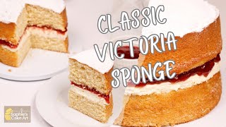 VICTORIA SPONGE RECIPE [upl. by Eiramoj752]