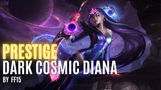 Prestige Dark Cosmic Diana  Skin Show PBE  League of Legends [upl. by Suirada]