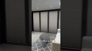 Blinds on your bifold doors are a must 🙌 [upl. by Ateuqal]