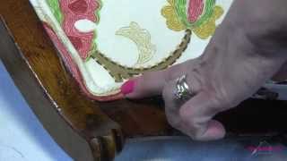 Upholstery Sewing and Installing Double Cording [upl. by Ihteerp623]