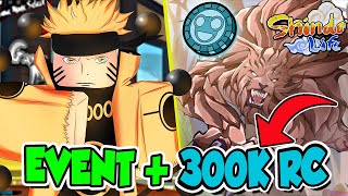 300K RELLcoins Code  Free UGC Do This Now In Shindo Life Newest Event Update [upl. by Zildjian]