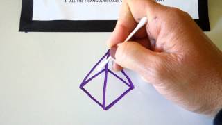 Pyramidhow to draw a square pyramid [upl. by Goltz]