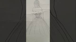 Ladki ka Chitra youtubeshorts beautiful drawing art [upl. by Mulcahy]