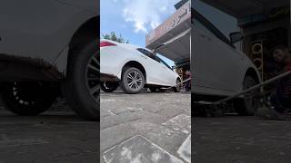 GT Radial Tyres in Corolla Altis by Jatt Tyres jatttyres jatttyresjahanian corollaaltis tyre [upl. by Alaehcim]