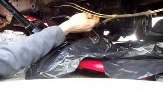 Willys CJ3a transmission removal [upl. by Adiaj]