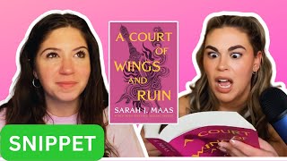 BOOKTAWK A Court of Wings and Ruin  PART 1  Unsolicited with Sam and Jordyn [upl. by Spielman]