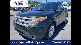 2013 Ford Explorer XLT Fayetteville GA [upl. by Agostino]