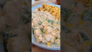 Pollo en rajas con crema 🔥 recipe mexico receta food trending recetasfaciles [upl. by Mikel]