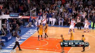 New York Knicks 3313 run vs Pacers Full Highlights 2013 ECSF GM2 20130507 [upl. by Sungam]